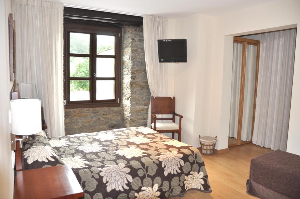 Hotel Mirador De Barcia Ribeira De Piquin Værelse billede
